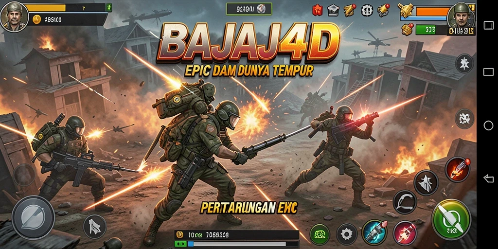 Tampilan seru dari pertarungan di BAJAJ4D dengan banyak aksi.