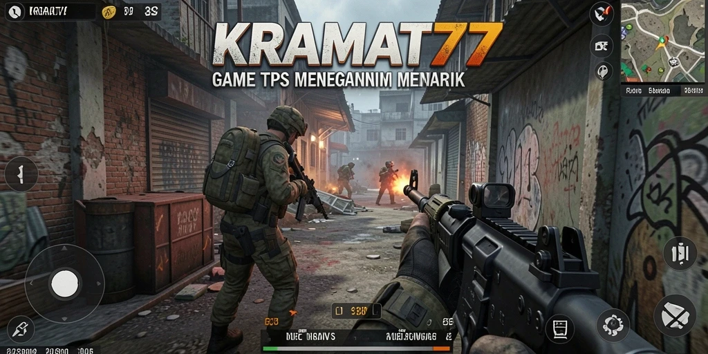 Tampilan gameplay KRAMAT77 yang penuh aksi dan variasi.