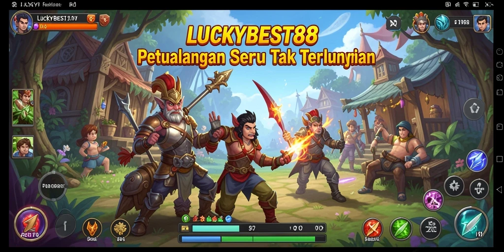 Tampilan gameplay mendebarkan dari LUCKYBEST88 yang penuh aksi.