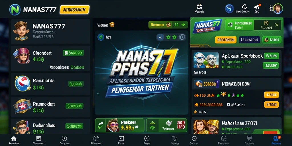 Screenshot gameplay NANAS777 yang menunjukkan antarmuka taruhan yang menarik.