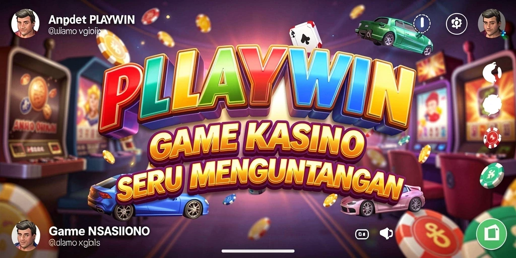 Tampilan gameplay seru dari aplikasi Kasino PLAYWIN.