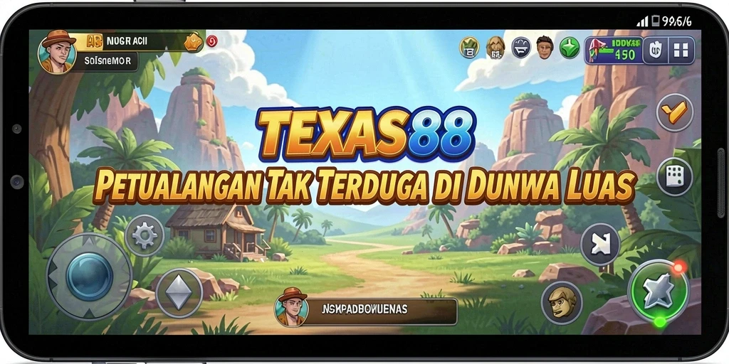 Gambaran gameplay yang mendebarkan dalam TEXAS88.