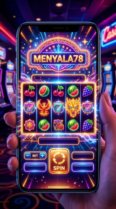 Tampilan aplikasi menyala78 yang user-friendly dan informatif.